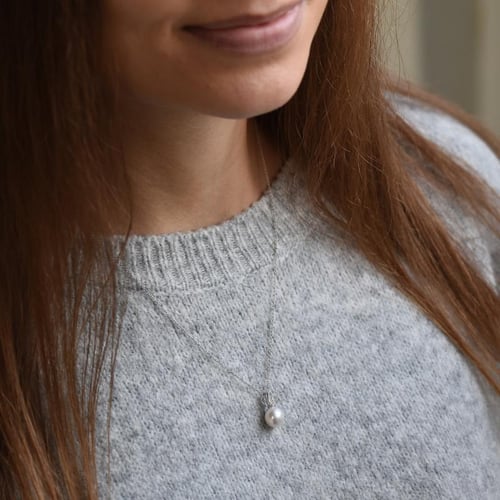 Zlatá romantická sada s perlami a diamanty Glaume