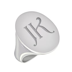 Pánský prsten s laserovým gravírem Ilyan