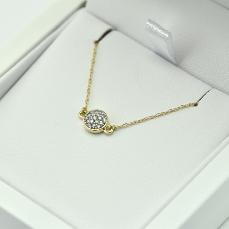 Diamantový náhrdelník 10913