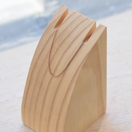 Ankr řetízek 45-50 cm z růžově pozlaceného stříbra