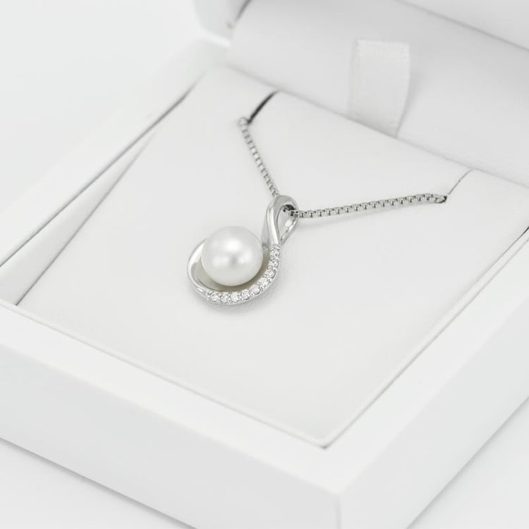 Stříbrný náhrdelník 19488