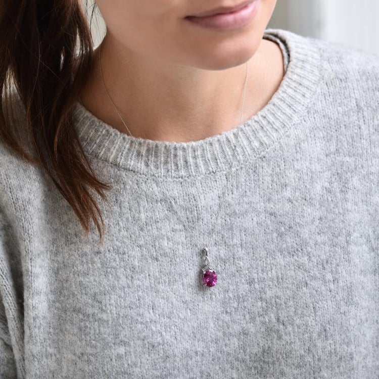 Náhrdelník se safírem 36755