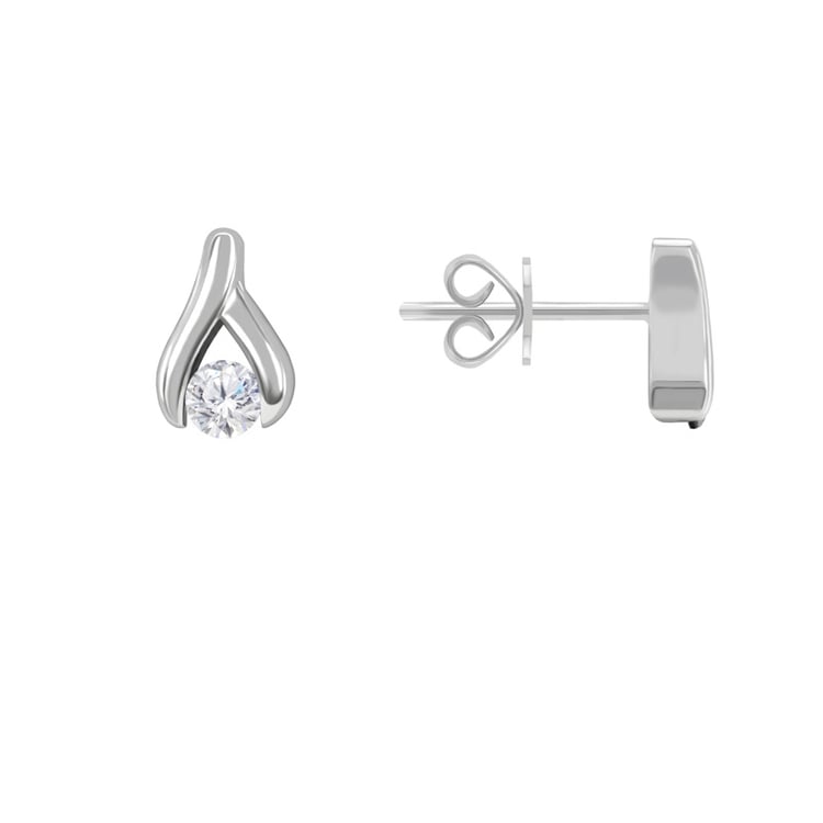 Diamantové náušnice 12953