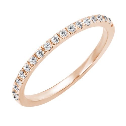 Zlatý eternity prsten s 1.50 mm lab-grown diamanty Otila