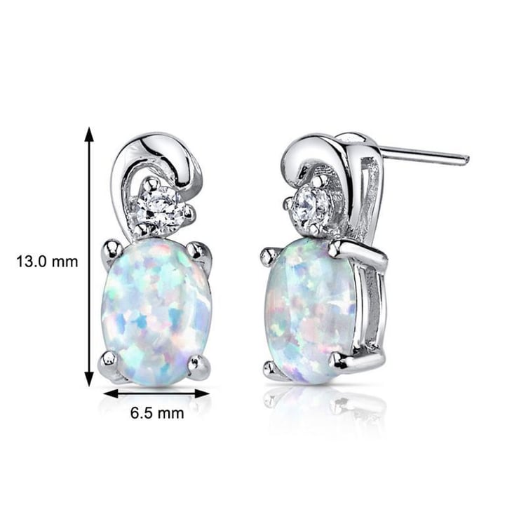 Opály a zirkony ve stříbře 2545