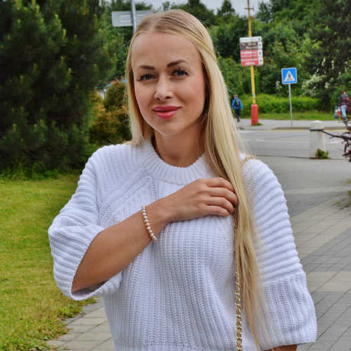 Náramek s perlami