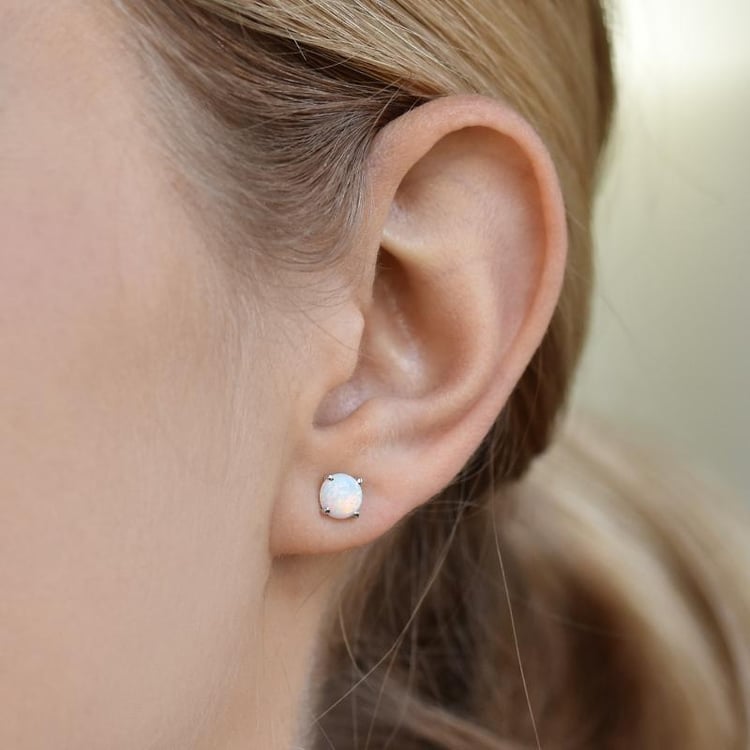 Zlaté napichovací náušnice 27087