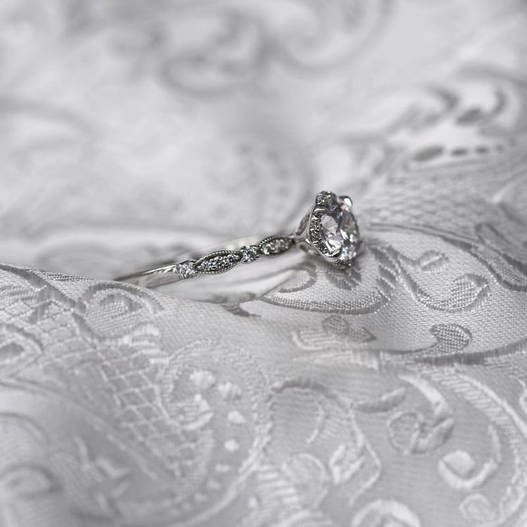 Diamantový prsten ze zlata 48183