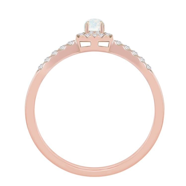 Zlatý prsten s diamanty 4662