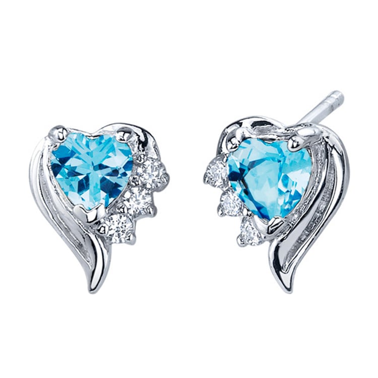 Stříbrné náušnice