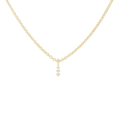 Minimalistický diamantový přívěsek Zusa