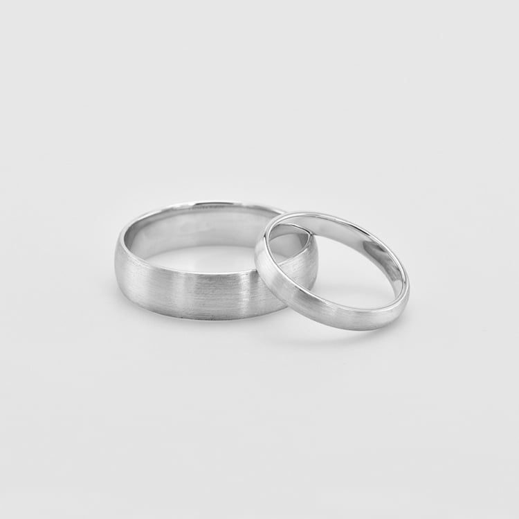 Prsteny z bílého zlata 41530