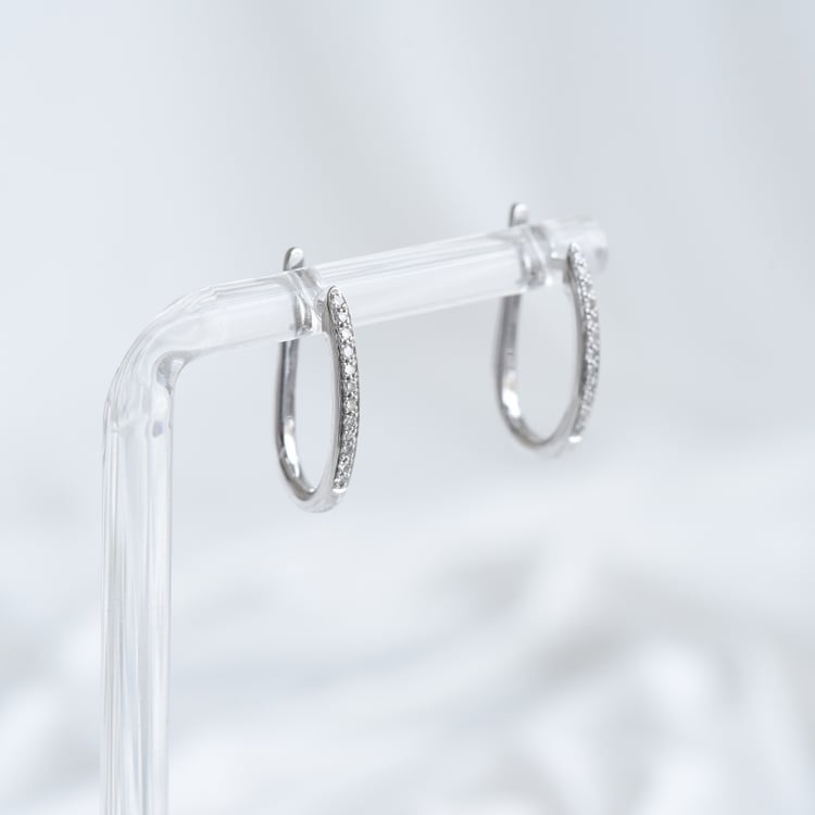 Diamantové náušnice ze zlata 85867