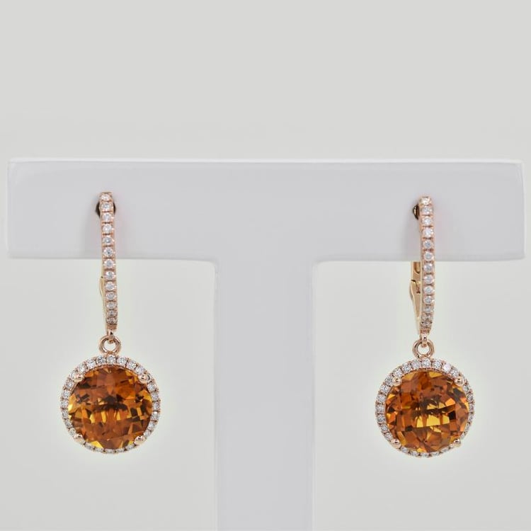 Citrín a diamanty 3666