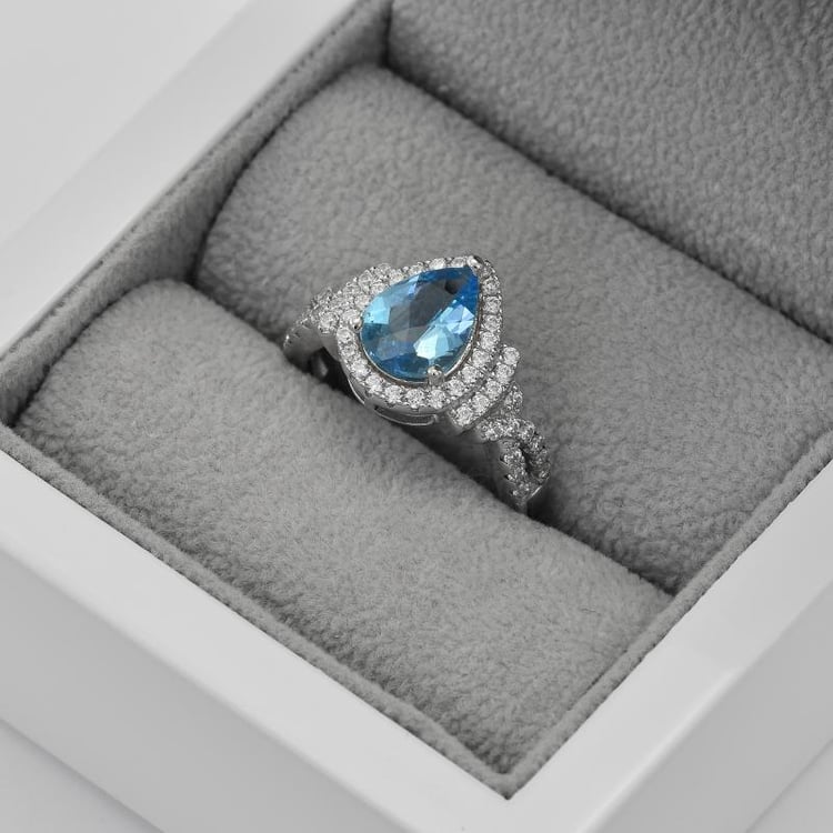 Topazový prsten 43196