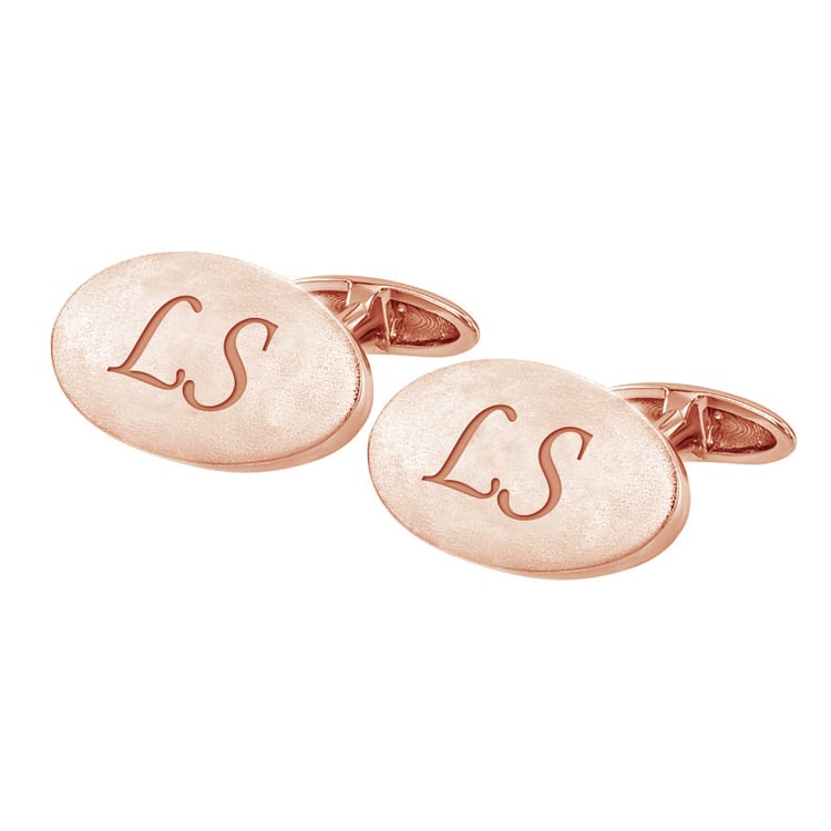 Zlaté manžetové knoflíčky s gravírem Wardell