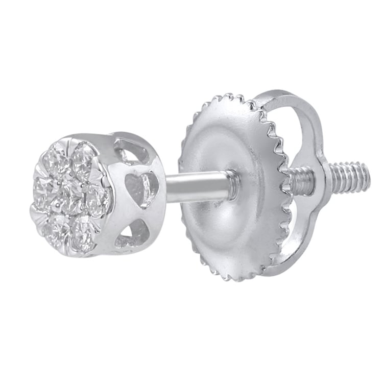 Náušnice s diamanty 19335