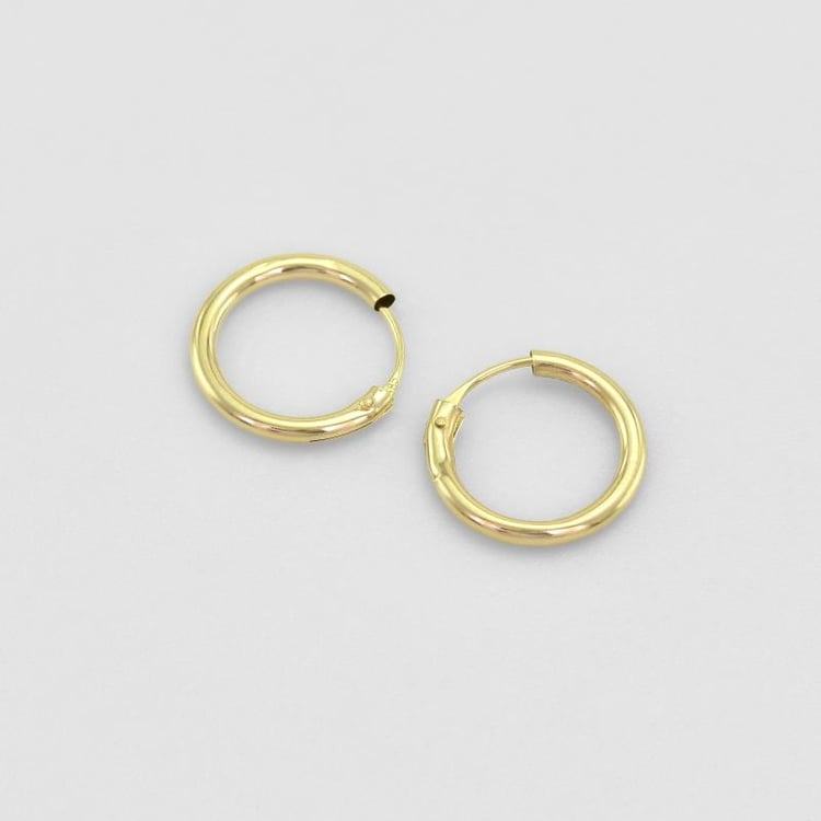 12 mm náušnice kroužky 45134