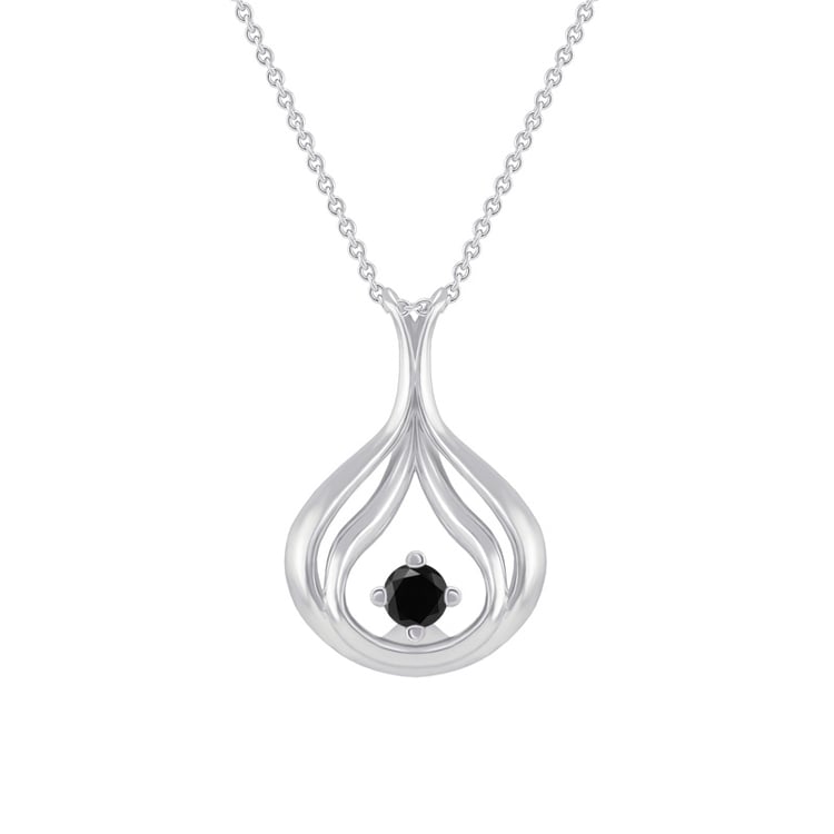 Elegantní zlatý náhrdelník s diamantem Maestro 39162