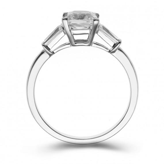 Prsten z platiny Kilia 11116