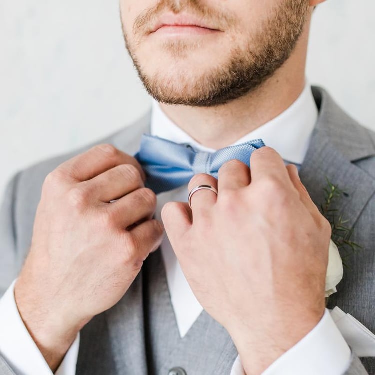 Vintage prsten s lab-grown diamanty a komfortní pánský prsten Hadya 105850