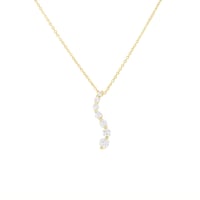 Elegantní přívěsek se zářivými diamanty Jessica