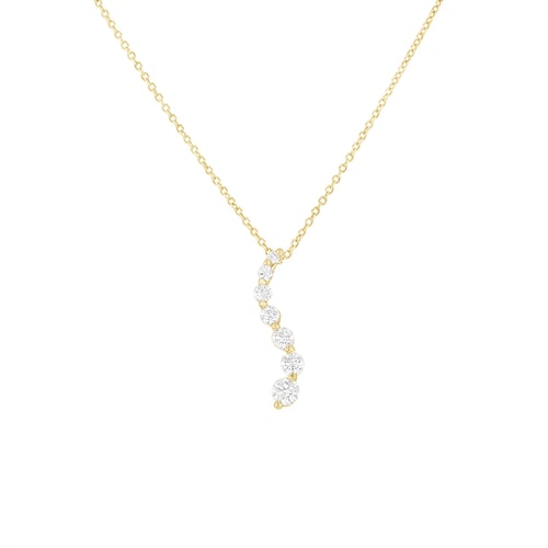Elegantní přívěsek se zářivými diamanty Jessica