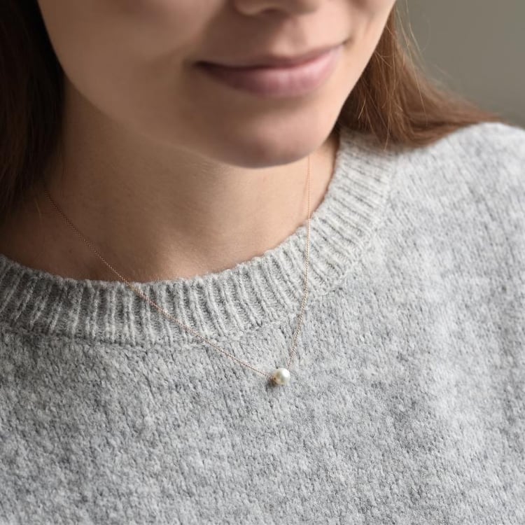 Náhrdelník s perlou 41158