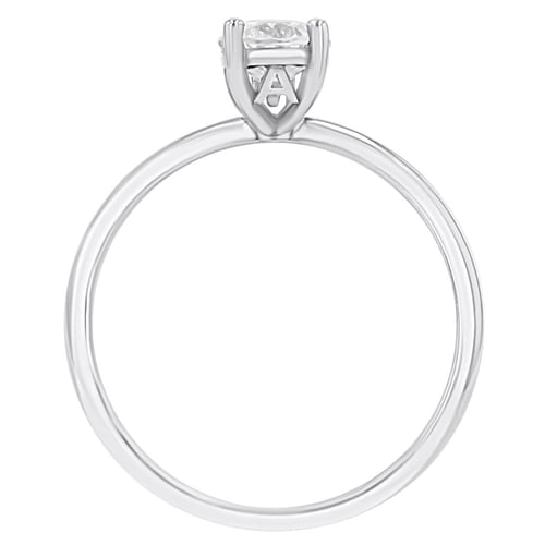 Zásnubní prsten s výběrem písmene a diamanty Frost