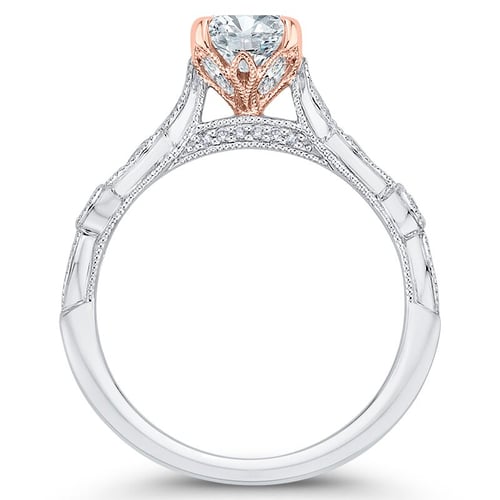 Vintage zásnubní prsten s lab-grown diamanty Noelani