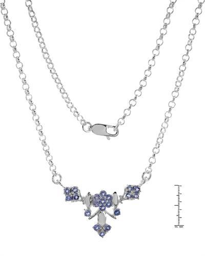 Tanzanitový náhrdelník 1699