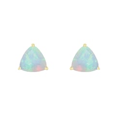 Stříbrné náušnice s opály Nellie