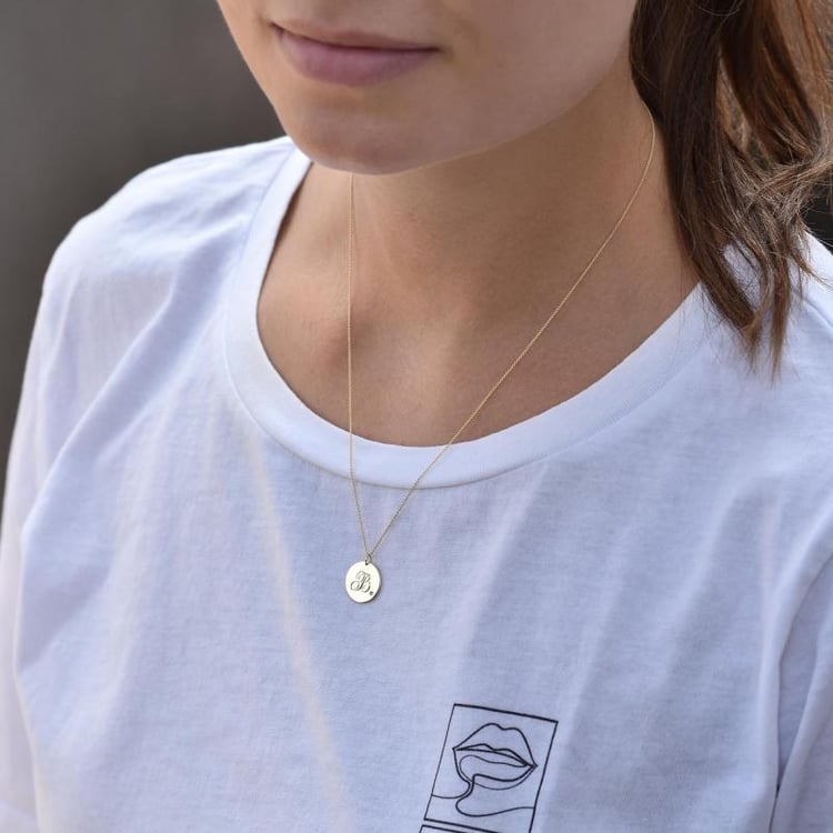 Písmenkový náhrdelník 101437