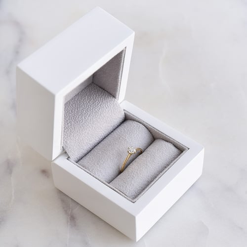 Zásnubní prsten s lab-grown diamantem Vanani