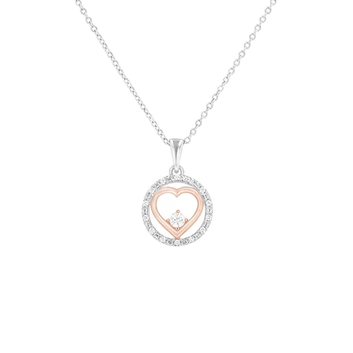 Romantický přívěsek s diamanty Karoline