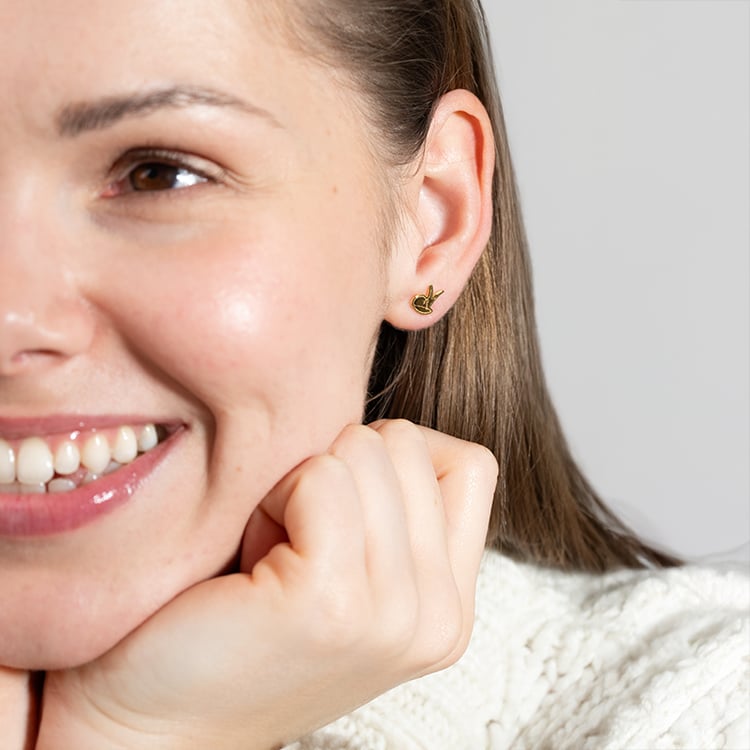 Náušnice Malý princ a liška 151218