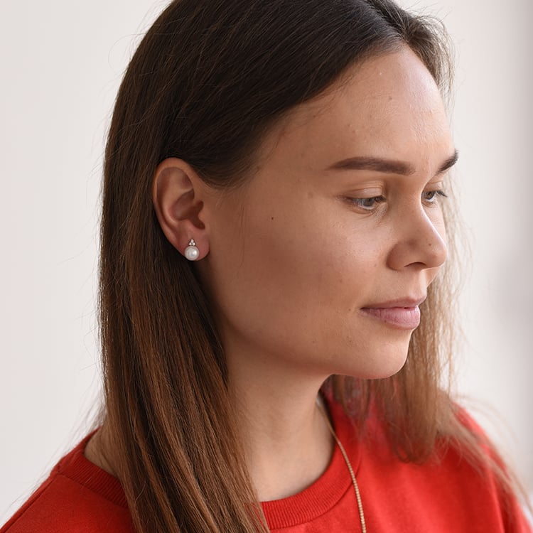 Zlaté náušnice 61535