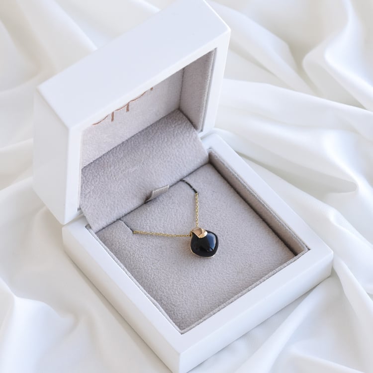 náhrdelník s onyxem 81602