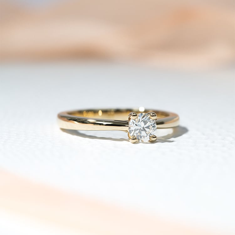 Zásnubní prsten s 0.31ct lab-grown IGI certifikovaným diamantem Katya 132168