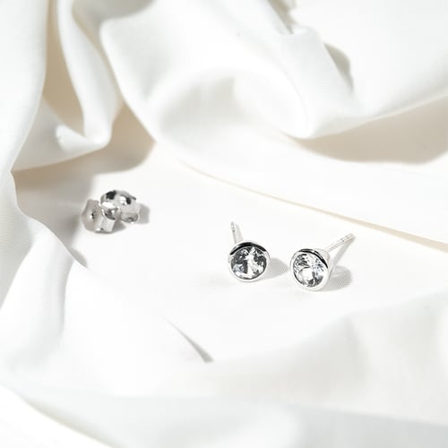 Napichovací náušnice s lab-grown diamanty Leanne