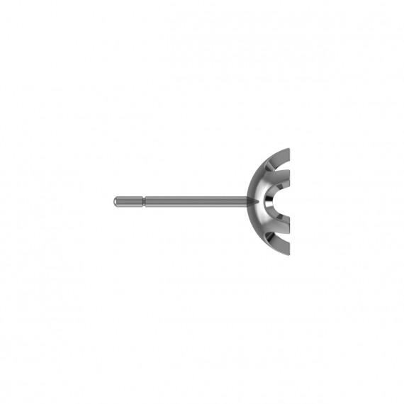 Platinové náušnice 41860