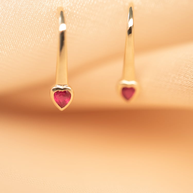 Rubínová kolekce šperků Roshni 101732