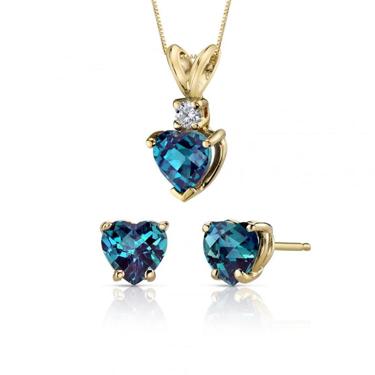 Kolekce šperků s alexandrity