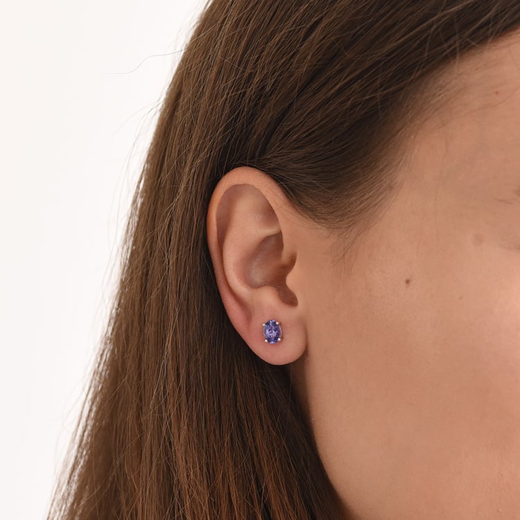 Tanzanitové náušnice 70910