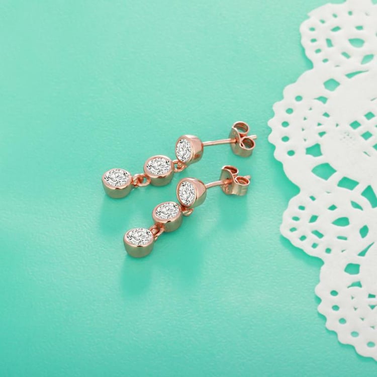 Náušnice se zirkony 11480