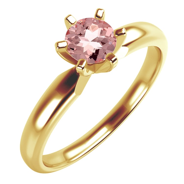 Zásnubní prsten s morganitem 93302