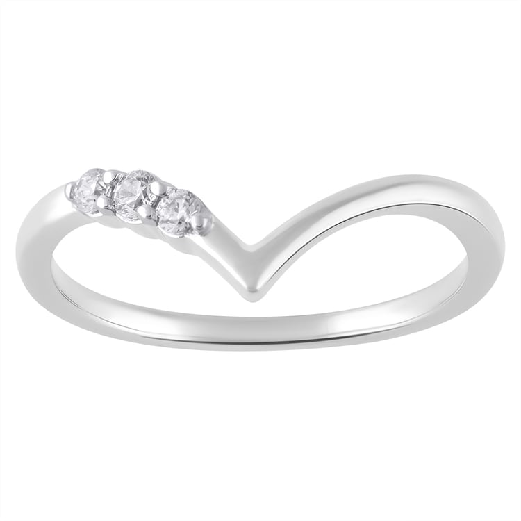 Zlatý prsten s lab-grown diamanty Jenni 163365