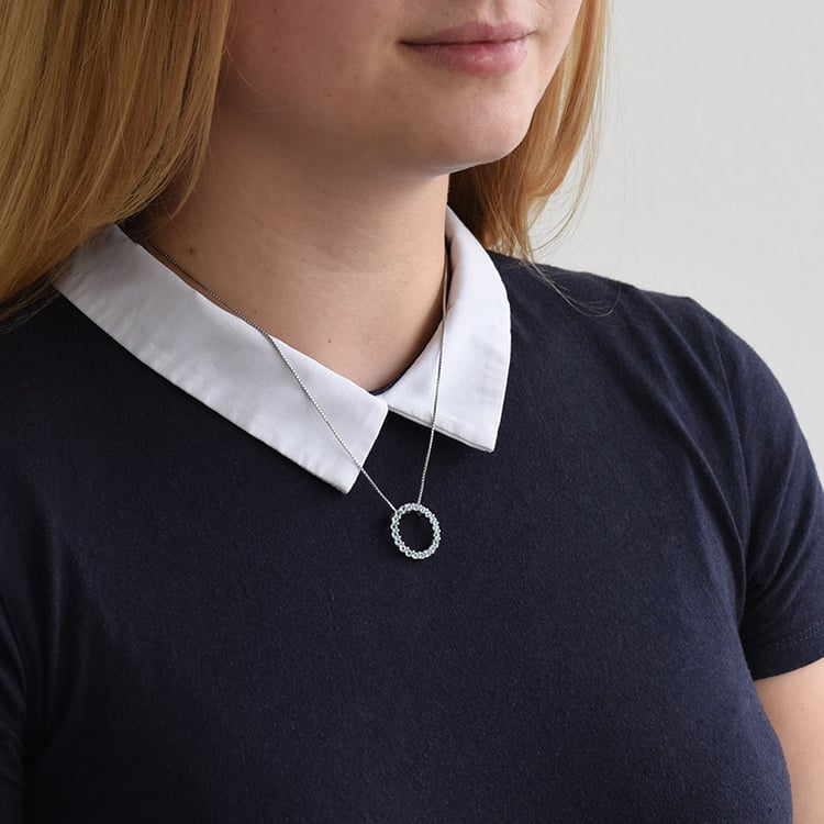 Karma přívěsek se švýcarskými topazy 79141