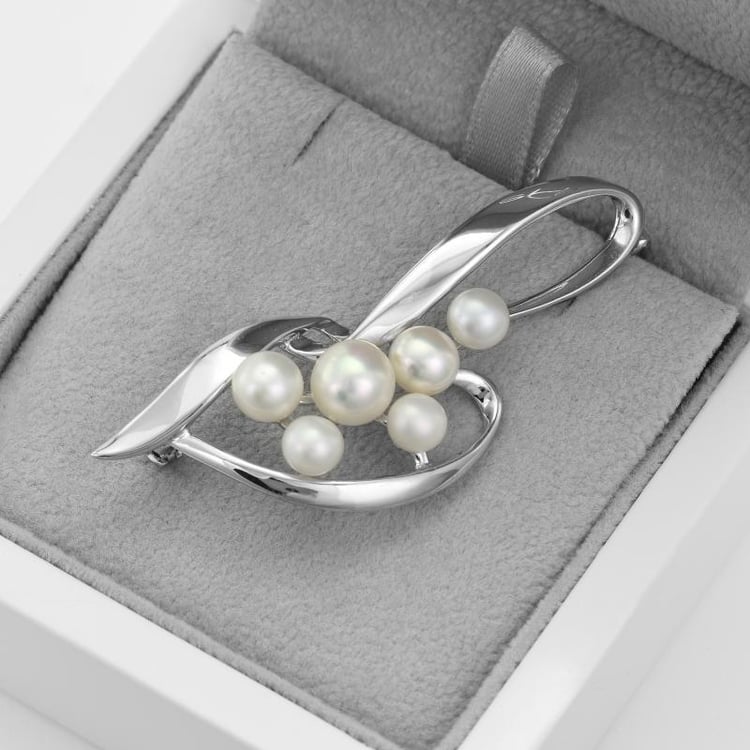 Brož s perlami 50397