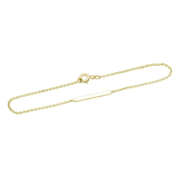 Náramek ze žlutého zlata 25391